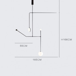 Подвесная люстра Imperium Loft Lines 140823-26