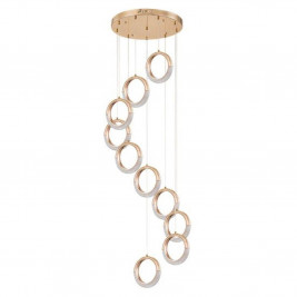 Подвесная светодиодная люстра Arte Lamp Montana A7777SP-10GO